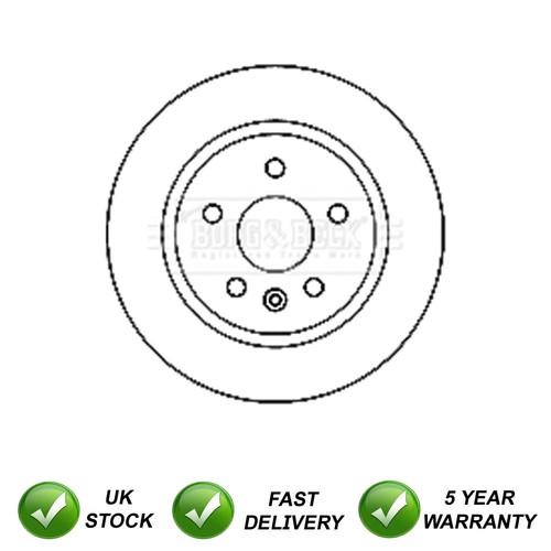 Brake disc rear - disc, sjr