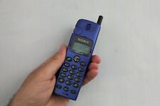 RARE SONY CMD-CD5 Blue (Unlocked) MOBILE PHONE WORKING vintage collectors item
