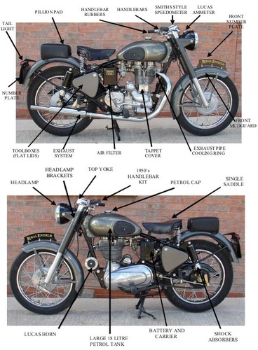 Royal enfield 350 500 bullet - royal,