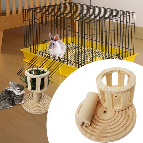 Bunny hay manger wooden - hay,