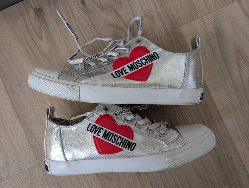 Love moschino bling silver red - love,