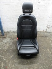 2018 MERCEDES C-CLASS C220D S205 AMG-LINE MK4 ESTATE FRONT LEFT LEATHER SEAT