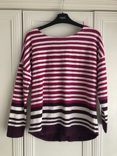 Joules rima striped button - rima,