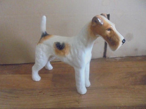 Beswick dog wire - wire, haired
