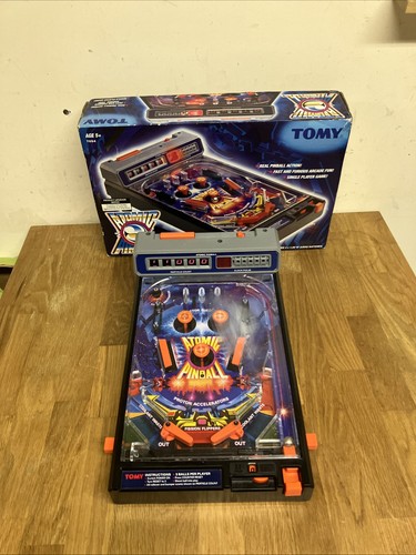 Tomy atomic pinball machine - tomy,