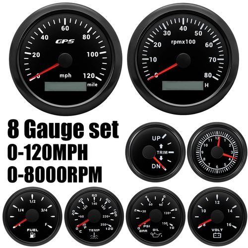 Gauge set 85mm gps - set,