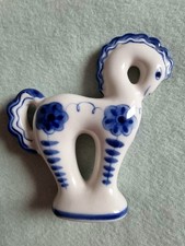 USSR Gzhel Russia Porcelain