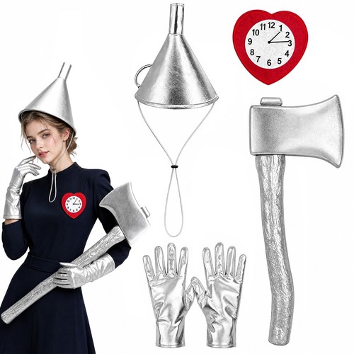 Pcs tin man - tin, silver