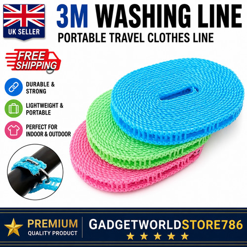 Portable windproof clothesline - windproof,