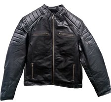 Mens Leather Jacket HARLEY
