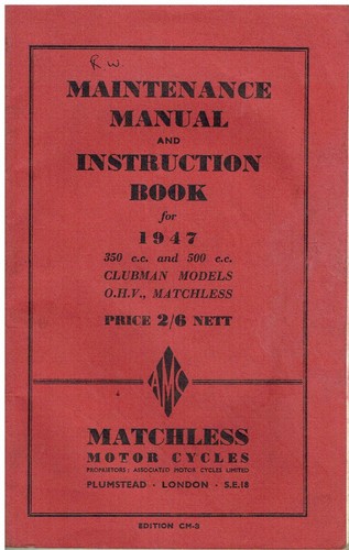 Matchless 350 500cc - matchless,