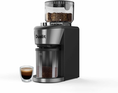 Electric burr coffee grinder - coffee,