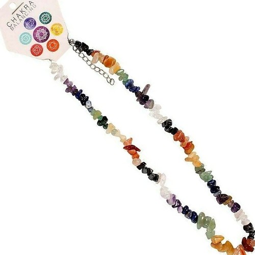 Chakra necklace crystal - chakra,