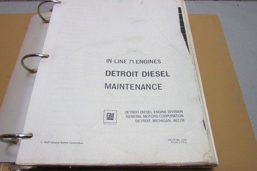 Detroit diesel line 71 - diesel,