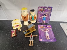Vintage THE FLINTSTONES Bend ums McDonalds Bath Buddy'sBUNDLE