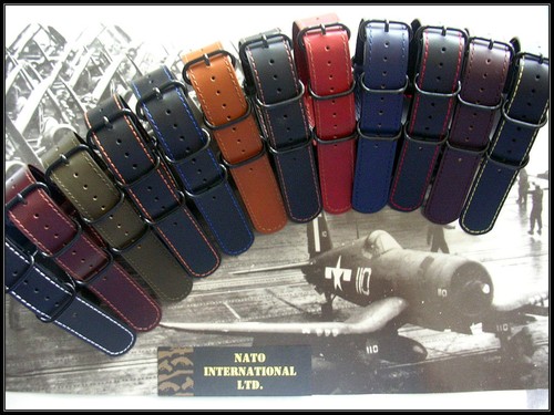 20mm cordovan nato g10 oily - ®,