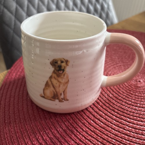 Labrador dog mug pink - labrador,