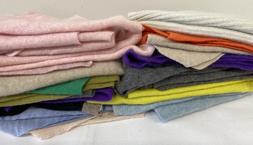 Pure cashmere knit fabric - knit,