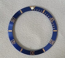 37.5mm Metal Bezel insert Blue