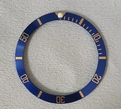 5mm metal bezel insert blue - bezel,