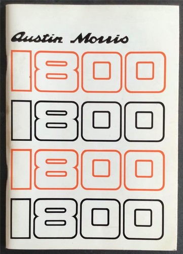 Austin morris 1800 - 1800, drivers