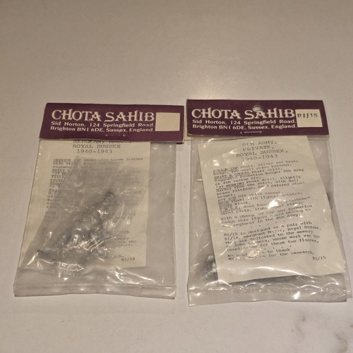 Chota sahib 54mm white metal - white,