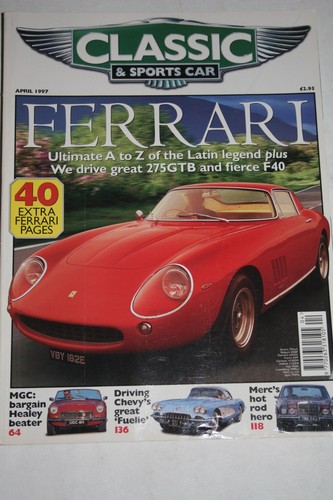 Classic and sportscar magazine - sportscar,