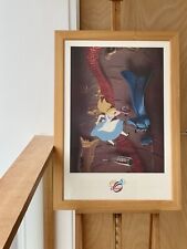 Rare 1990’s Framed Art of Disney Print from Alice in Wonderland