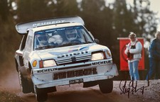 Stig Blomqvist Hand Signed