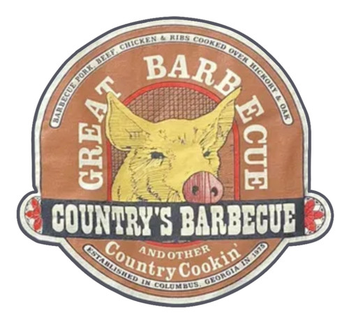 Bbq vintage ga country s - (vintage,