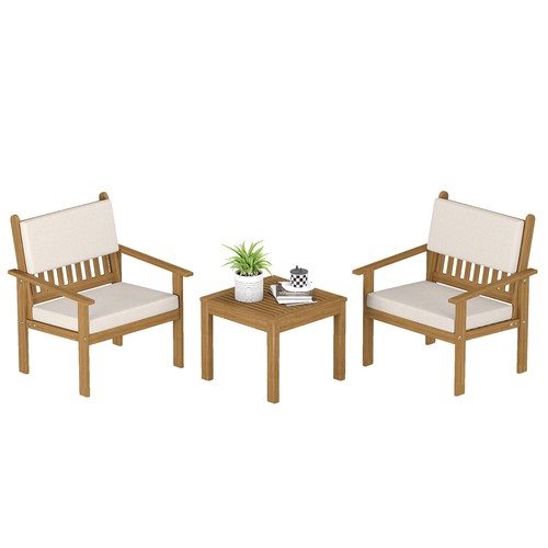 Pieces acacia wood patio - acacia,