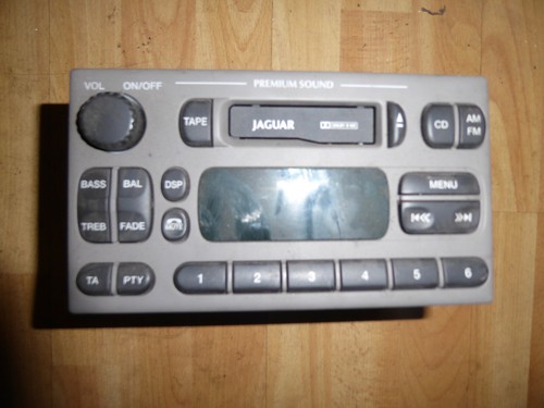 Jaguar type radio cassette - jaguar,