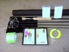 SALTWATER FLY FISHING NANO ROD REEL HI END COMBO
