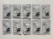 10 X Charcoal Face Mask Black