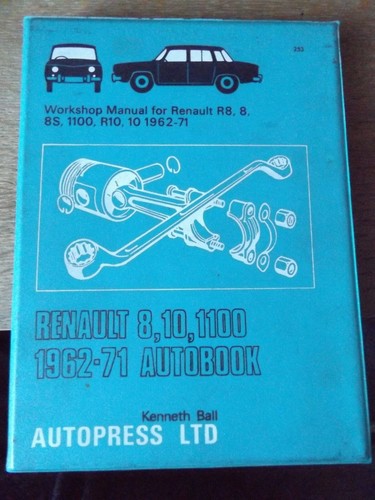 Renault 1100 1962 71 - 1100, 1962-71