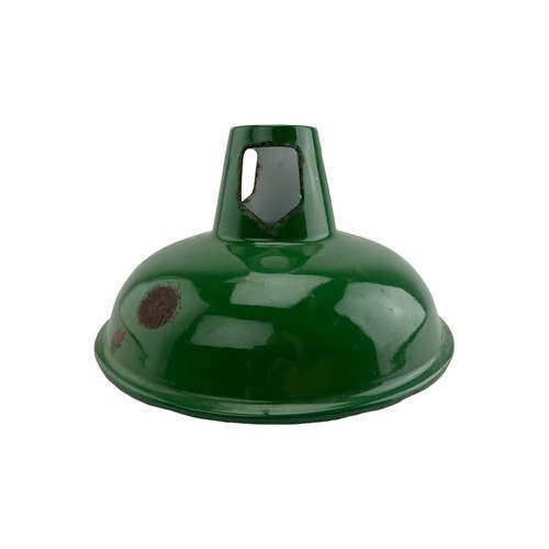 Green enamel shade - shade, 30mm
