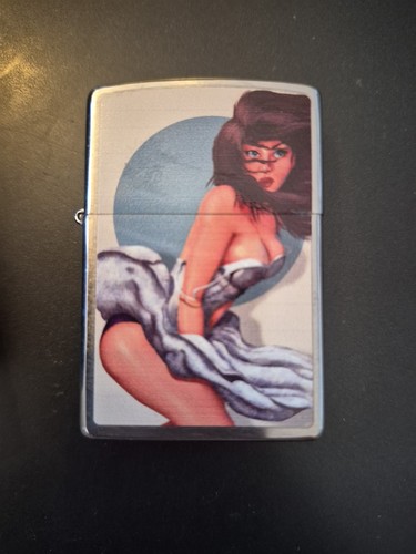 Zippo pin girl - up, girl.