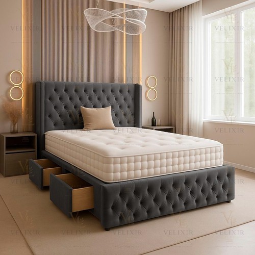 Chesterfield plush velvet - chesterfield,