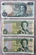 Jersey 1 Pound £1 Banknotes