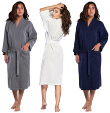 Luxury Waffle Bath Robe Woman