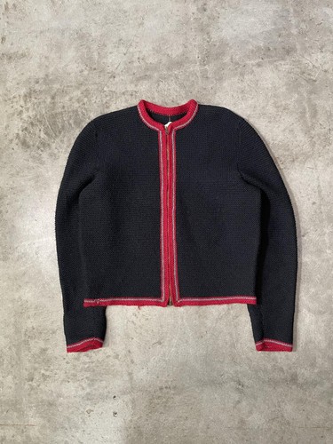 Vintage 1950s knit red black - vintage,