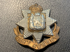 East Surrey Regiment Cap Badge