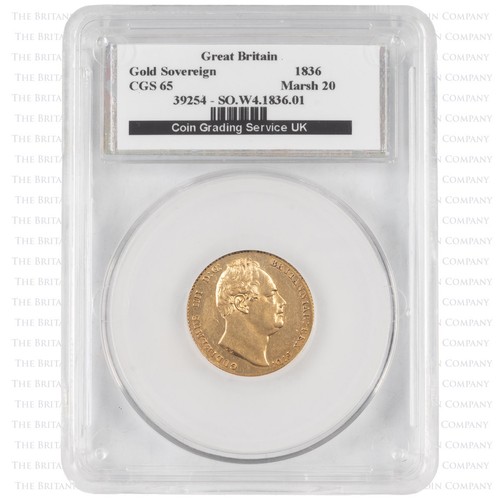 1836 william gold - william, sovereign