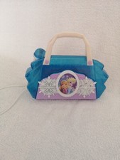 Disney Frozen Anna Elsa Karaoke Speaker Light Up Sing Along Boombox Microphone 