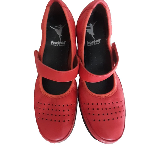 Hotter women red mary - women's, 4