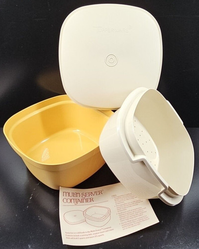 Tupperware harvest gold - tupperware,