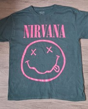 Nirvana Bright Pink Lettering