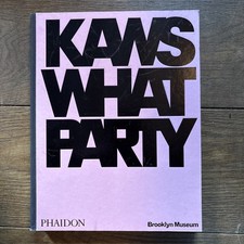 KAWS: What Party (Pink Edition) by Watanbe / Birnbaum and Tsai (scuffed cover) 