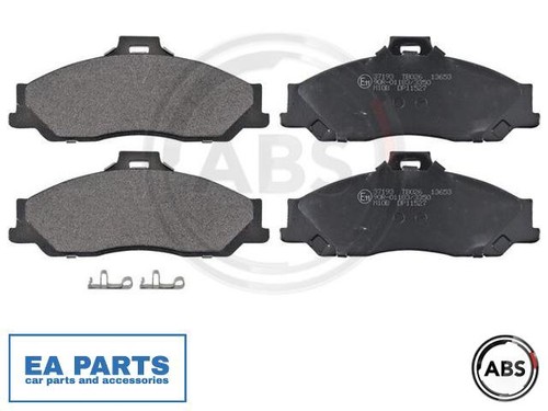 Brake pad set disc - pad, for