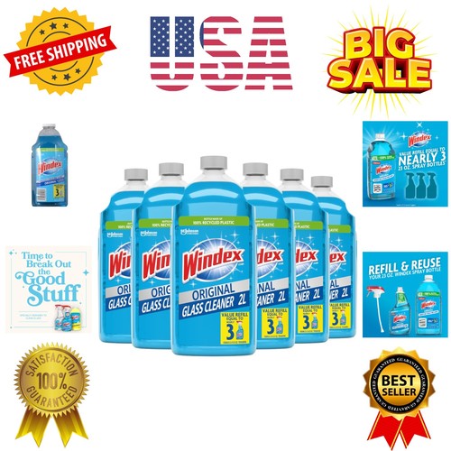 Windex refill glass and - glass,